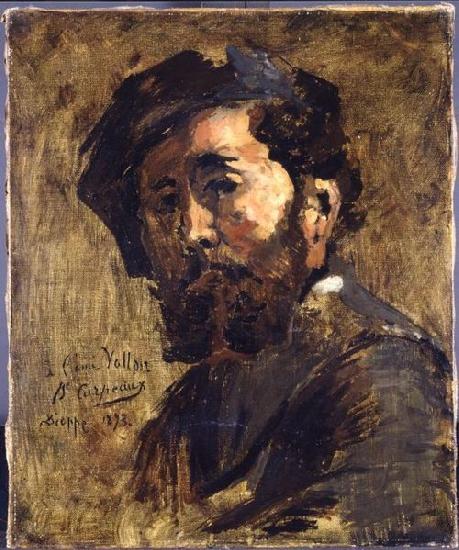 Jean - Baptiste Carpeaux Portrait of Antoine Vollon oil painting picture